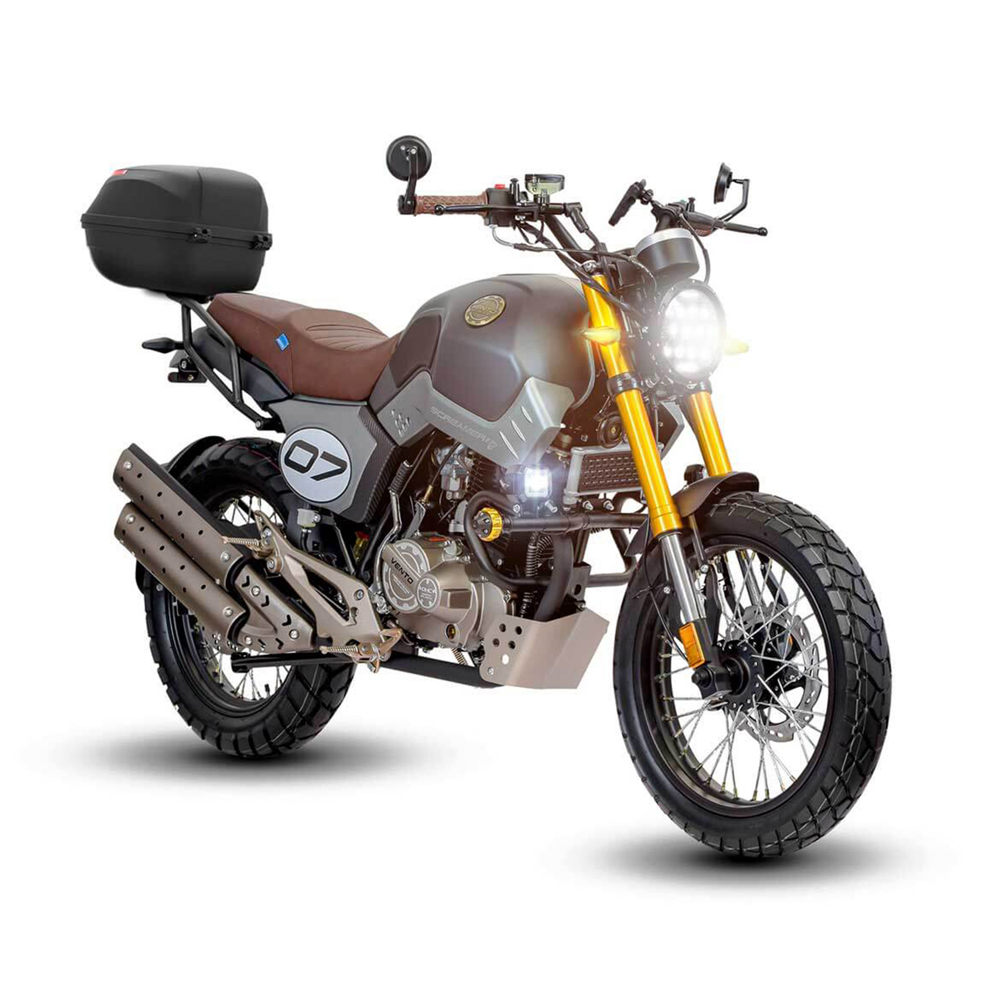 Motometa Detalles Motocicleta Vento Screamer 300 Gris 2024