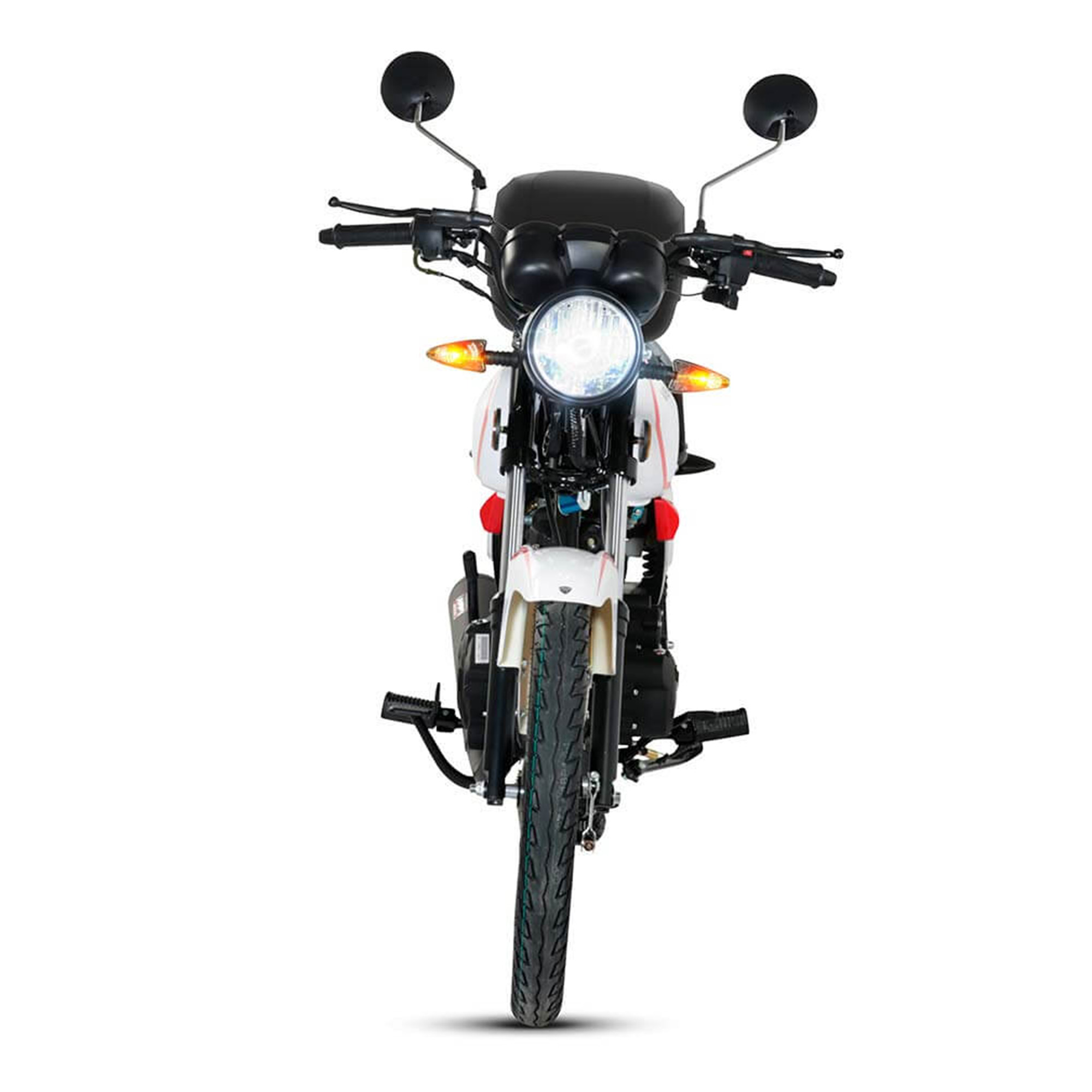 Motometa Detalles Motocicleta Vento Xpress Blanca