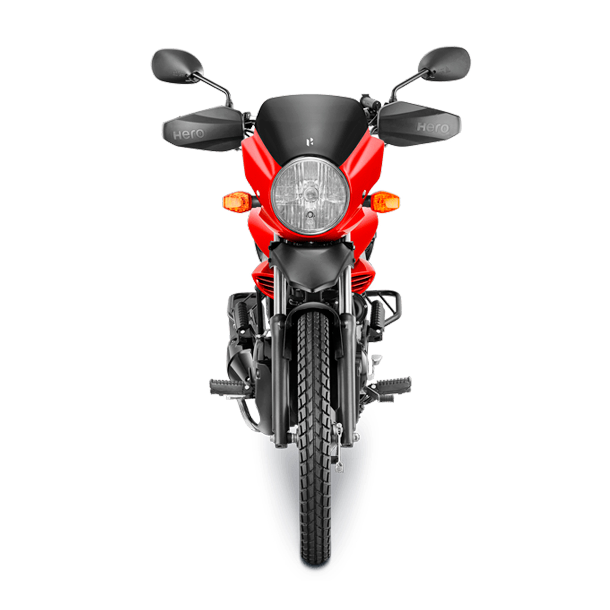 Motometa Detalles Motocicleta Hero Eco Tr Rojo