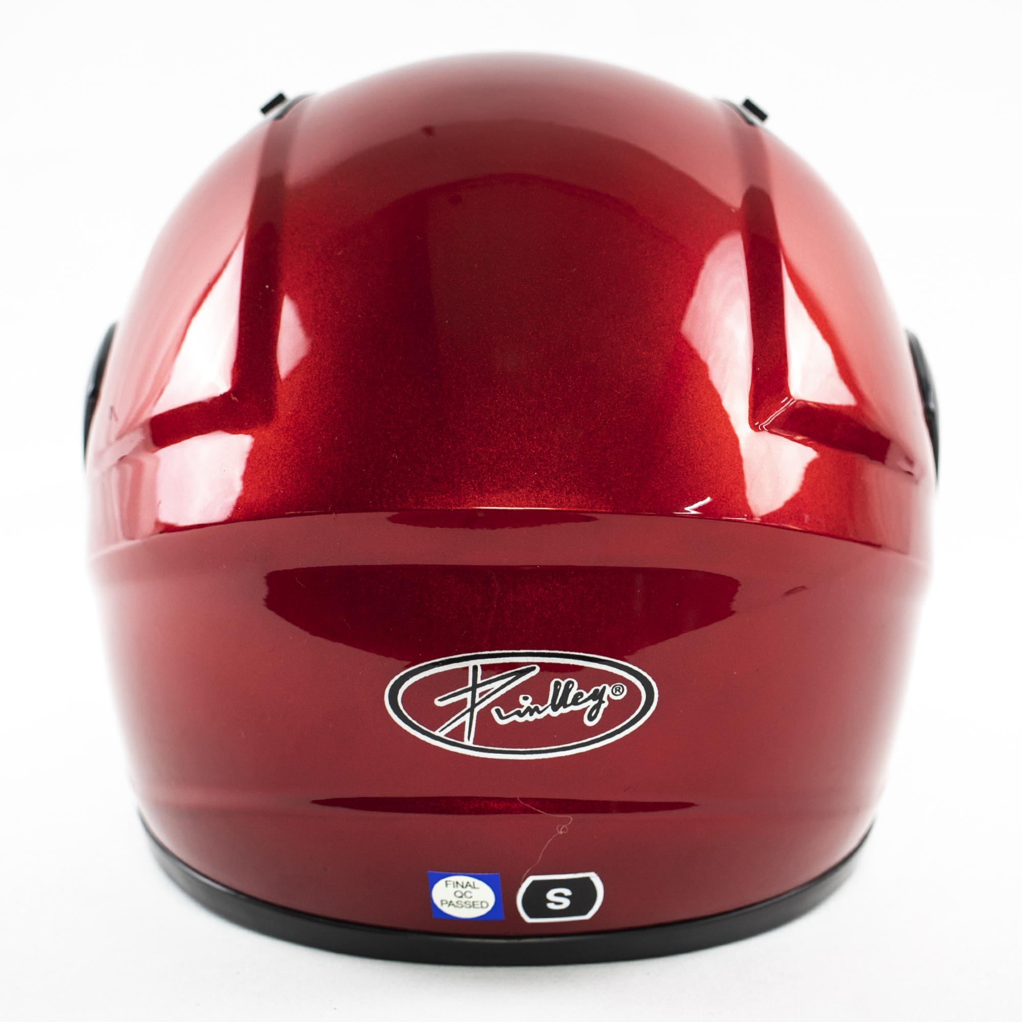 Casco Infantil Para Moto Kinlley K301 Integral Talla Xl Color Rojo