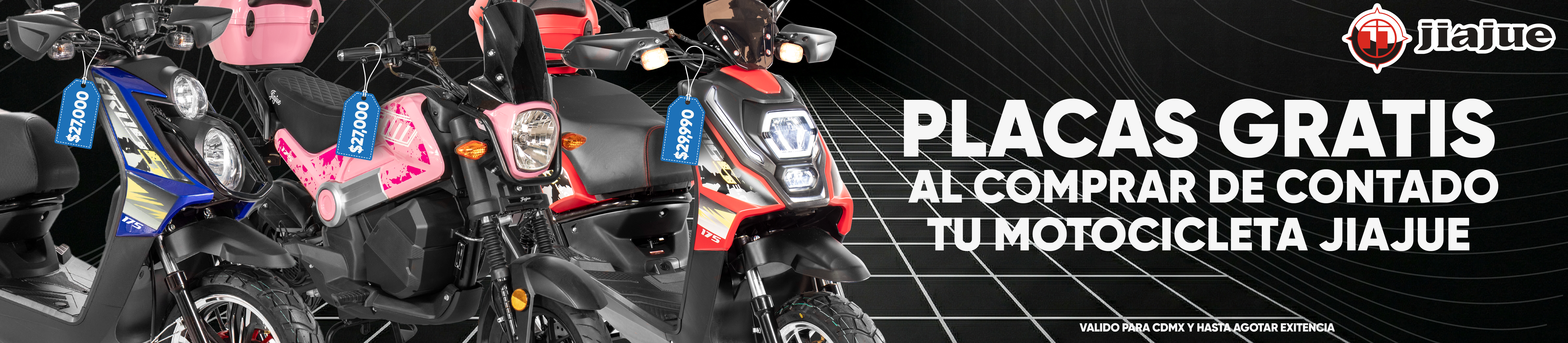 Estrena una JiaJue y llévate tus placas sin costo