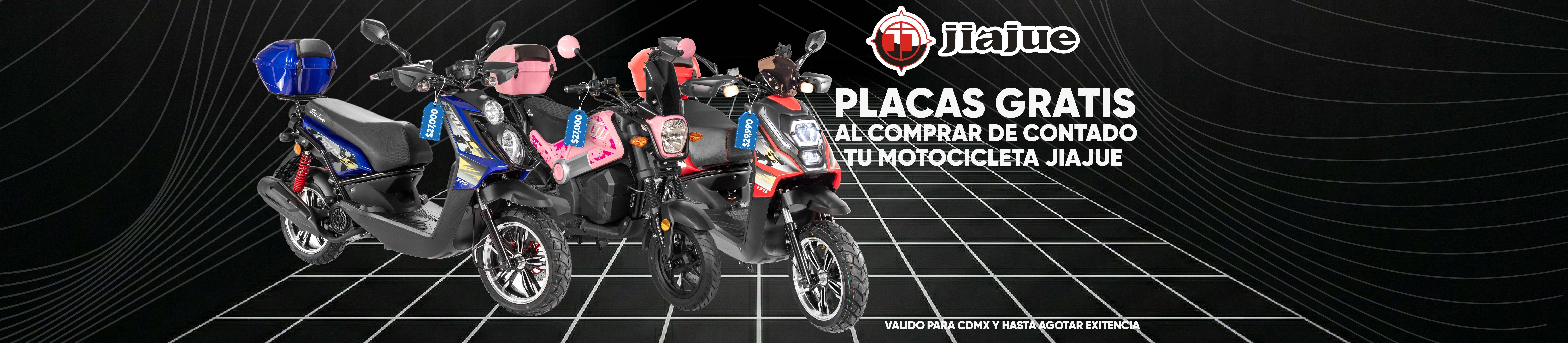 Estrena una JiaJue y llévate tus placas sin costo