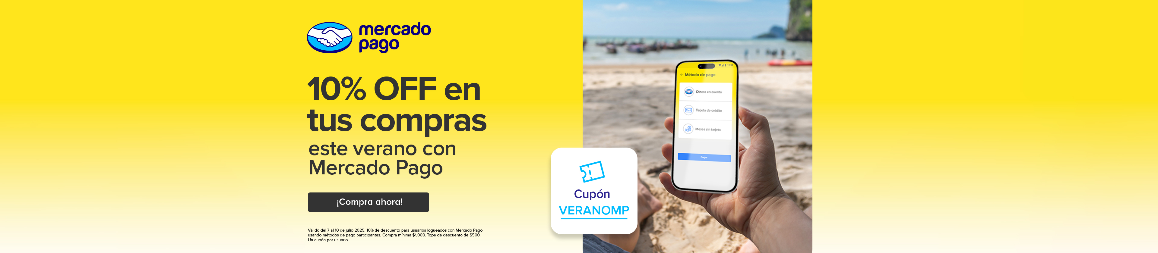 VERANOMP - 10% OFF en tus compras