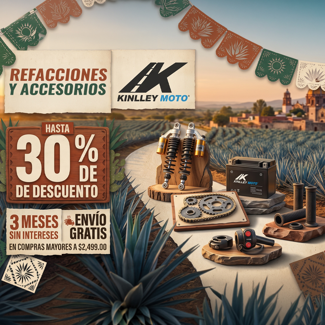 REFACCIONES KINLLEY CON HASTA 30% DE DESCUENTO