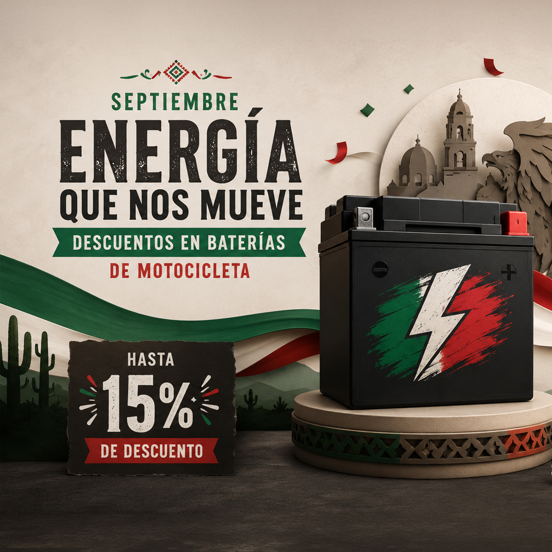 BATERÍAS HASTA CON 15% DE DESCUENTO