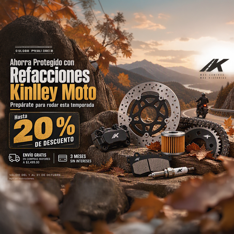 Ahorra con Kinlley Moto