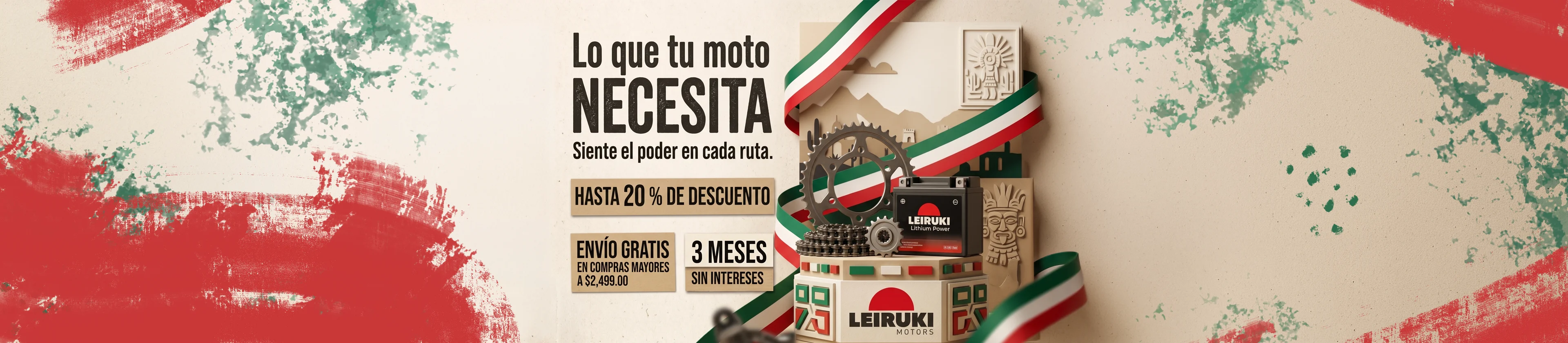 REFACCIONES LEIRUKI CON HASTA -20%