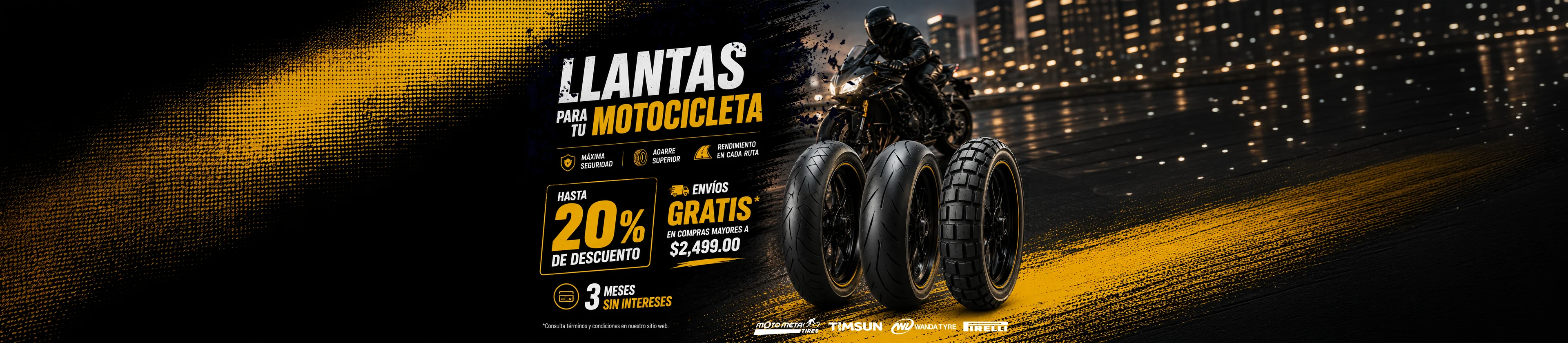 Cambia tus llantas al mejor precio