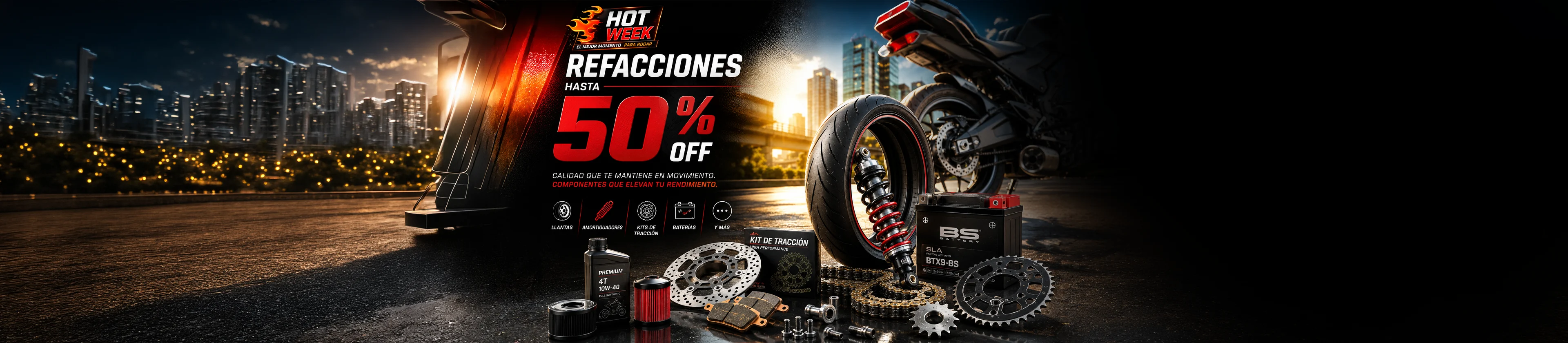 HOTWEEK | Motometa Refacciones