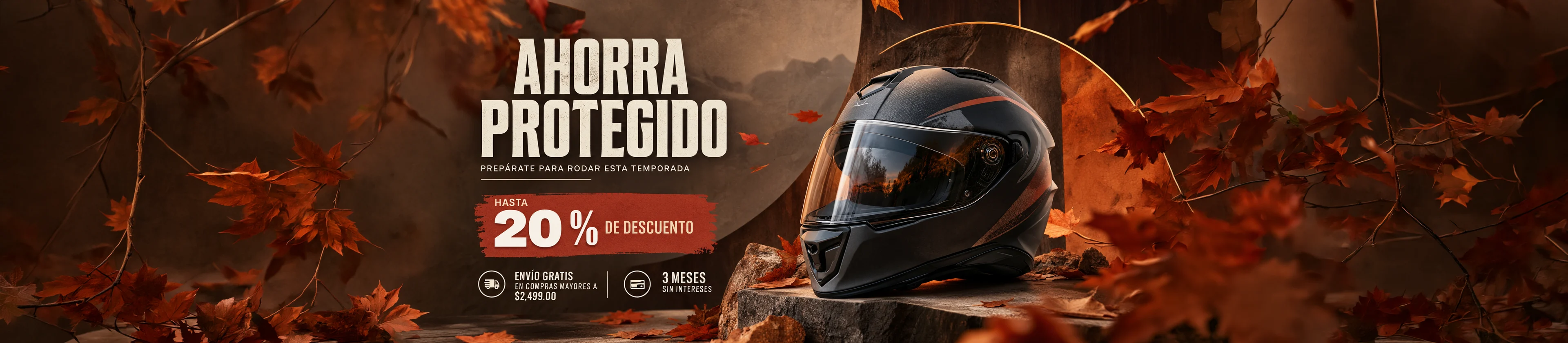 Estrena casco este otoño