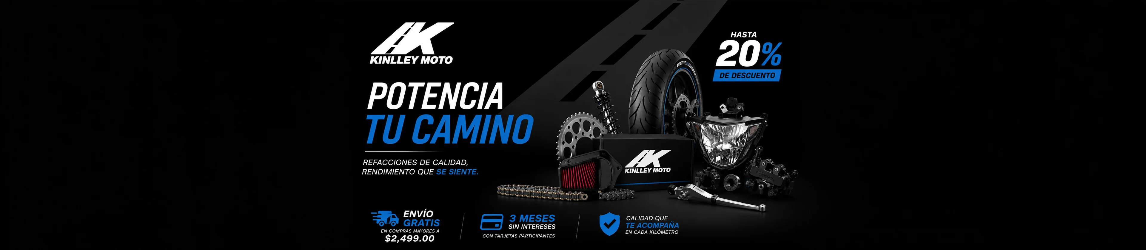 REFACCIONES KINLLEY CON HASTA 20% DE DESCUENTO