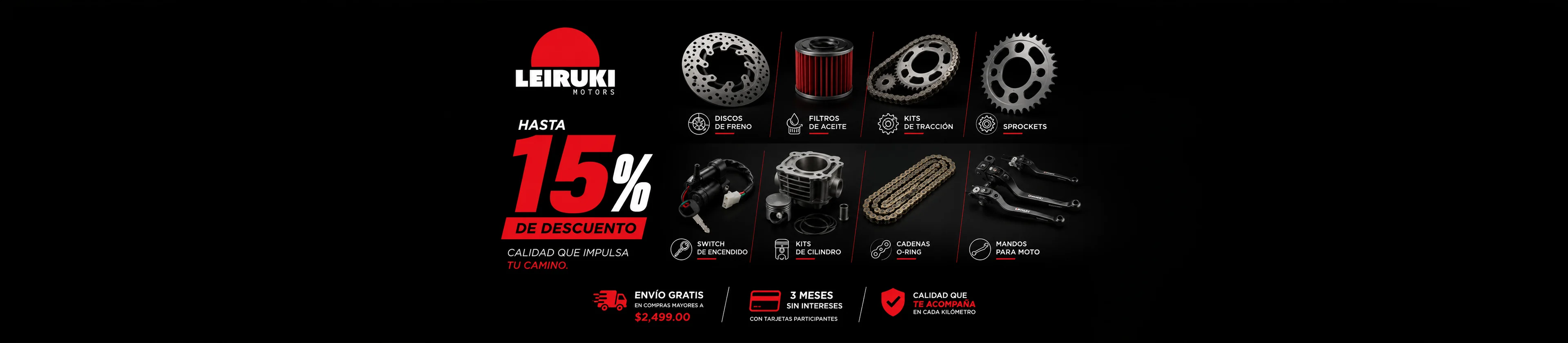LEIRUKI HASTA CON 15% DE DESCUENTO