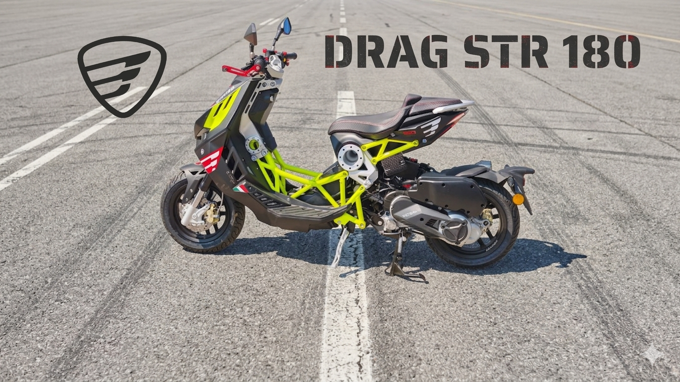ITALIKA DRAG STR 180: la colaboración con Italjet que nadie esperaba