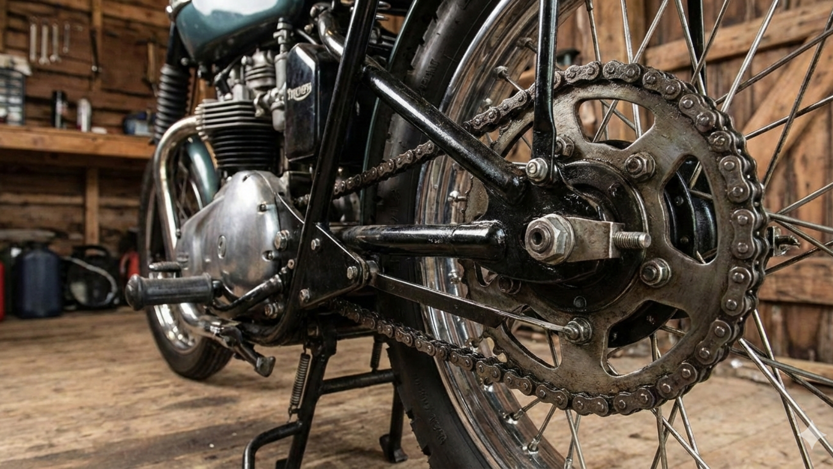 Cómo lubricar y mantener la cadena de tu moto en buen estado