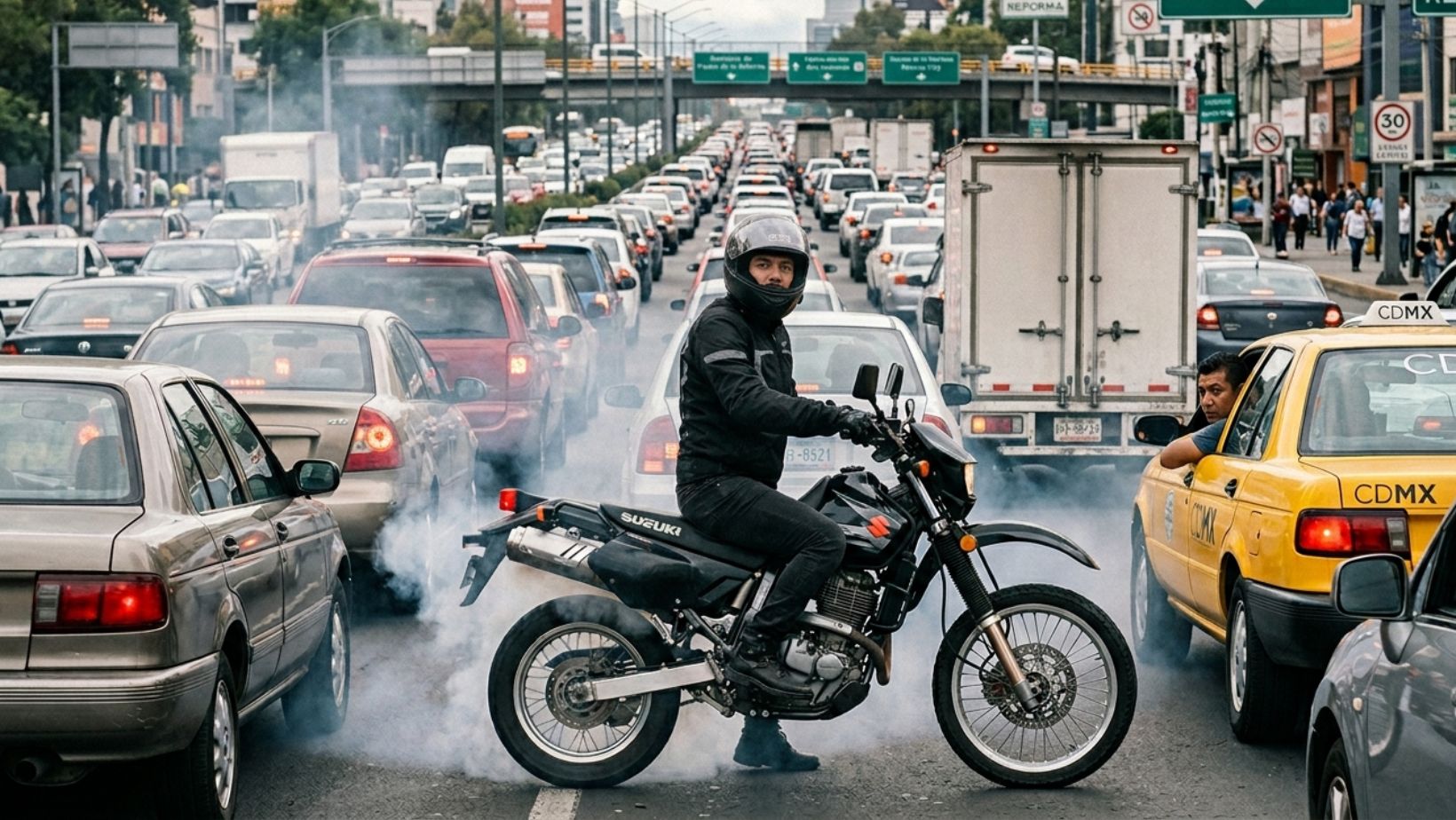 Cómo gestionar el sobrecalentamiento de tu moto en el tráfico urbano