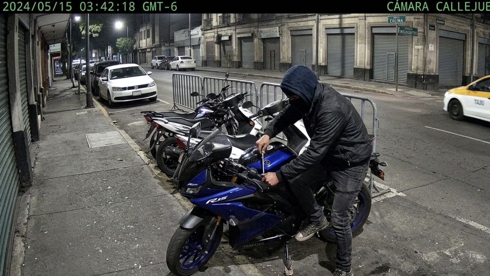 Cómo evitar el robo de una moto
