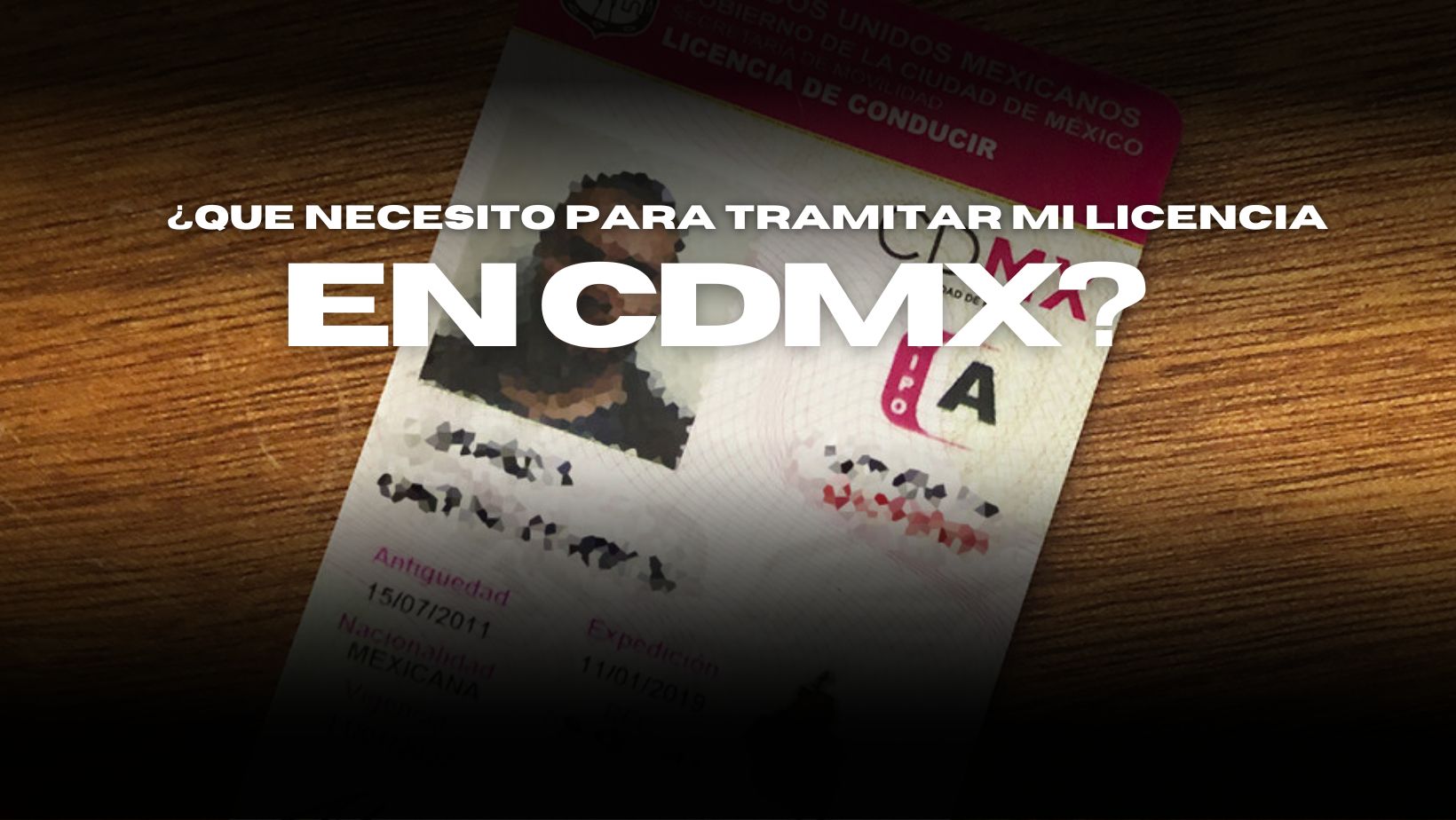¿Qué necesito para tramitar mi licencia de motocicleta en CDMX?