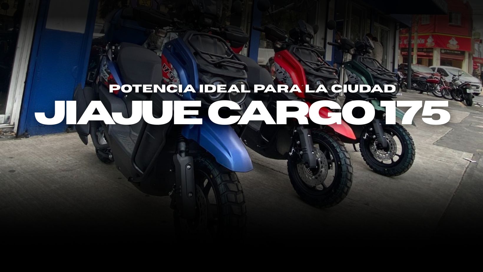 Conoce la JIAJUE Cross Cargo 175cc : Potencia Ideal para la Ciudad